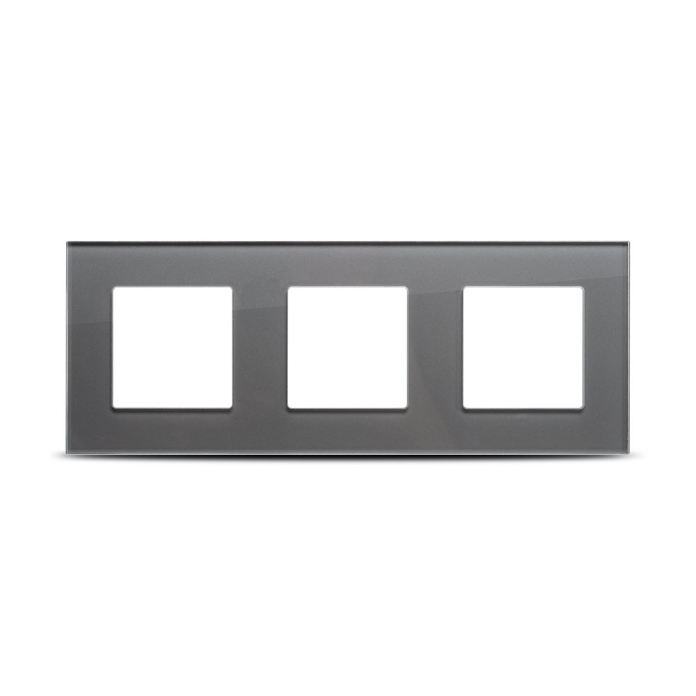 Rama 3P gri, aparataj touch PULSAR NS